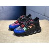 V*ERSACE CHAIN REACTION SNEAKERS BLUE&amp;BLACK&amp;RED