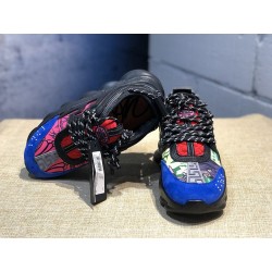 V*ERSACE CHAIN REACTION SNEAKERS BLUE&amp;BLACK&amp;RED