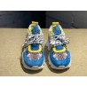 V*ERSACE CHAIN REACTION SNEAKERS BLUE&amp;WHITE&amp;YELLOW