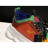 V*ERSACE CHAIN REACTION SNEAKERS BLACK&amp;WHITE&amp;RED&amp;GREEN&amp;BLUE