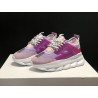 V*ERSACE CHAIN REACTION SNEAKERS PURPLE&amp;PINK&amp;WHITE