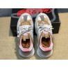 V*ERSACE CHAIN REACTION SNEAKERS PINK&amp;WHITE&amp;YELLOW&amp;GREY