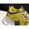 V*ERSACE CHAIN REACTION SNEAKERS YELLOW