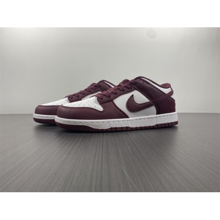 Nike Dunk Low “Bordeaux” White/Bordeaux