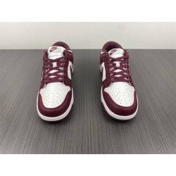 Nike Dunk Low “Bordeaux” White/Bordeaux