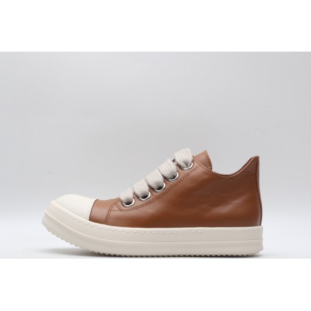 Rick Ow*ens leather low