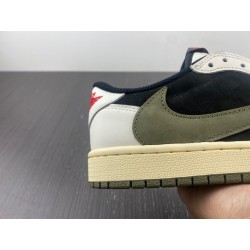 Travis Scott x Air Jordan 1 Low Olive